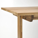 Обеденный набор - NACKANÄS IKEA/ НАККАНАС ИКЕА, 140х76х75 см, коричневый