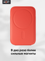 Кардхолдер и Подставка для телефона с усиленными магнитами MOFT Snap On MOVAS