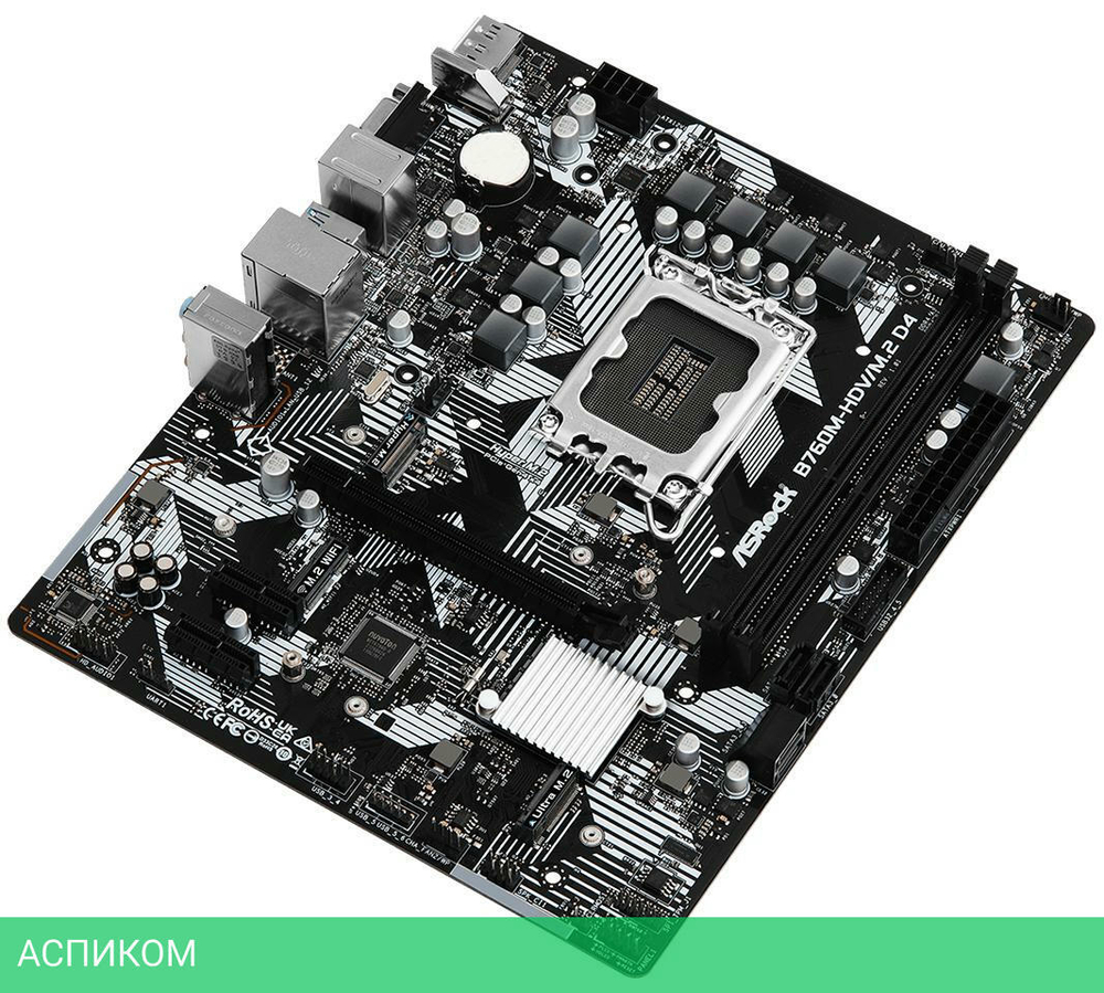 Материнская плата ASRock B760M-HDV/M.2 D4 DDR4