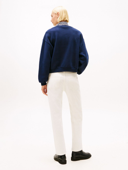 Свитшот Tommy Hilfiger Embroidered Script Crest Logo Sweatshirt Dark Blue