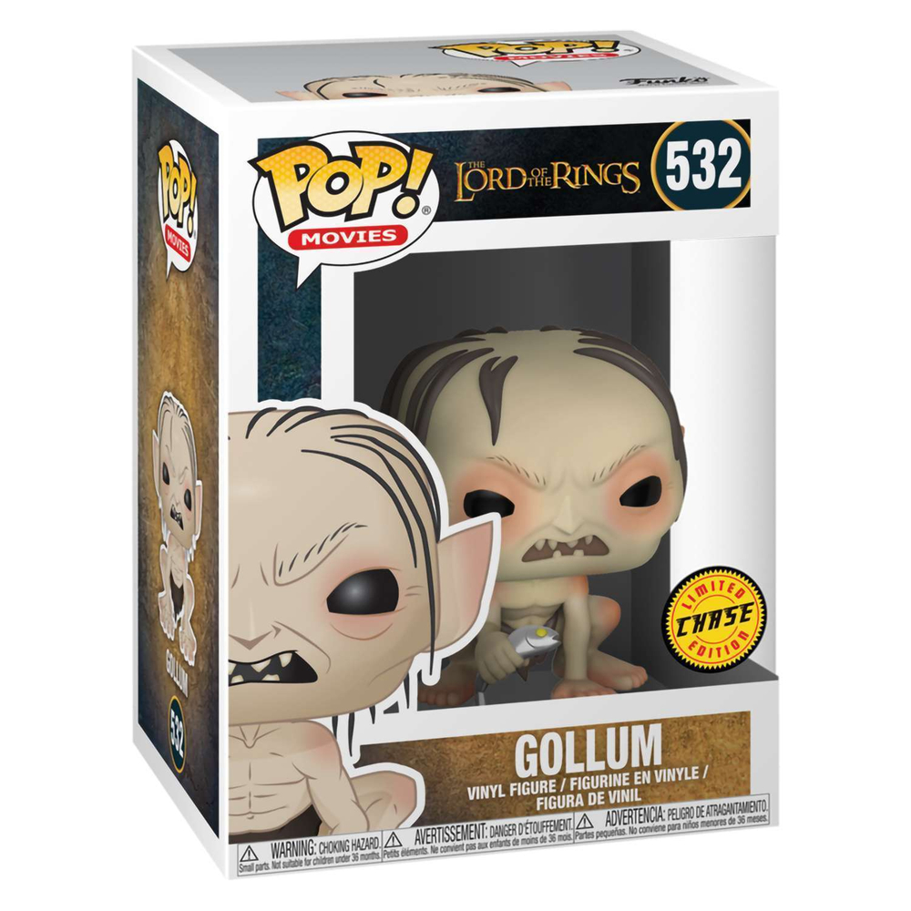 Фигурка Funko POP! Movies LOTR/Hobbit S3 Gollum Chase (532)