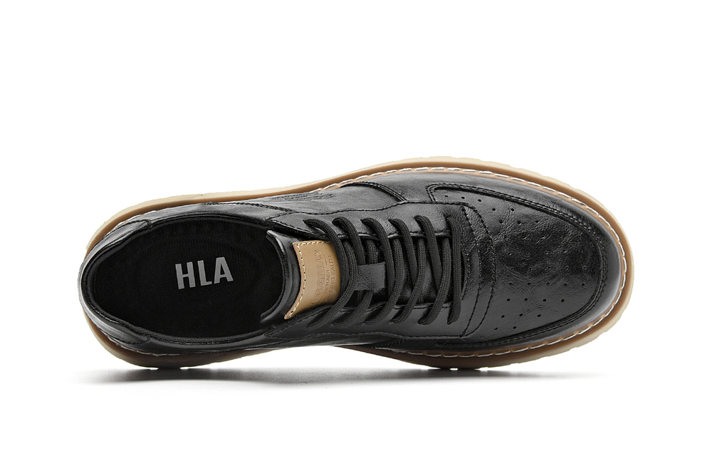 HLA Work Boots Men"s Low top Black/Brown