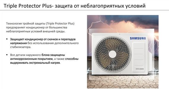 Кондиционер Samsung Wind Free Mass Geo AR12BSFAMWKNER — (3)