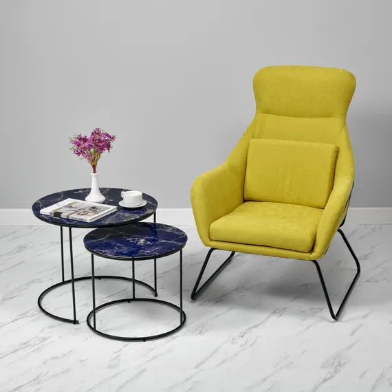 Кресло Arch желтое