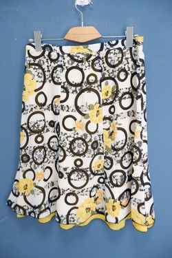 Юбка летняя с принтом 44-46 размер