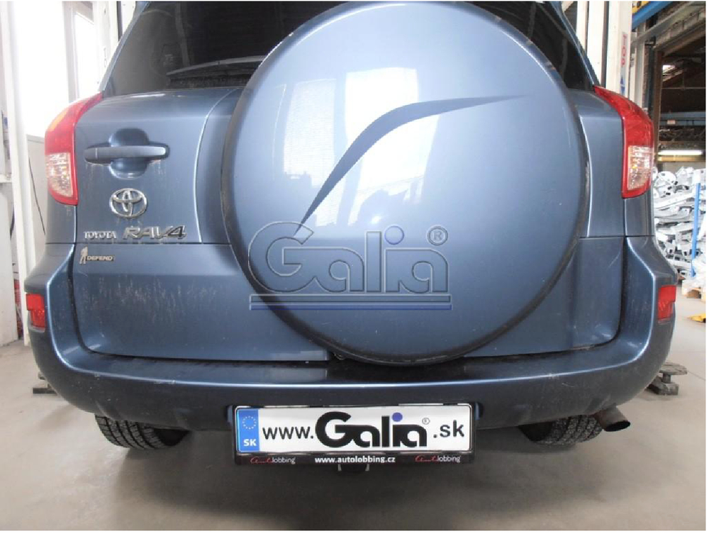 Фаркоп оцинкованный Galia T058C для Toyota RAV4 2006-2013(паспорт и сертификат в комплекте)(без электрики)
