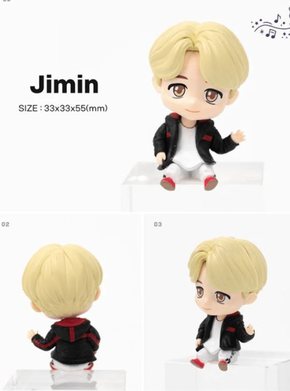 BTS TinyTAN фигурки в коробках Jimin