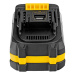 Батарея аккумуляторная BH-20-6.0, Li-Ion, USB, 20 В, 6,0 Ач// Denzel