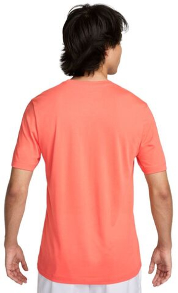 Мужская теннисная футболка Nike Court Dri-Fit US Open Tennis - Оранжевый