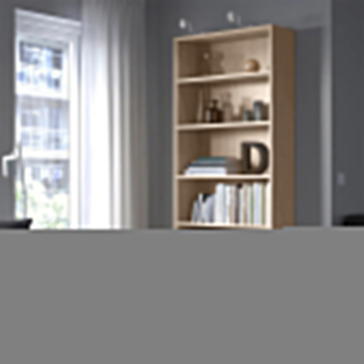 Стеллаж Билли 01 Дуб Сонома 3025 80*28*202 см, Бежевый   Фиеста