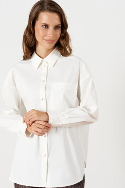 23267 Блузка женская (молочный)