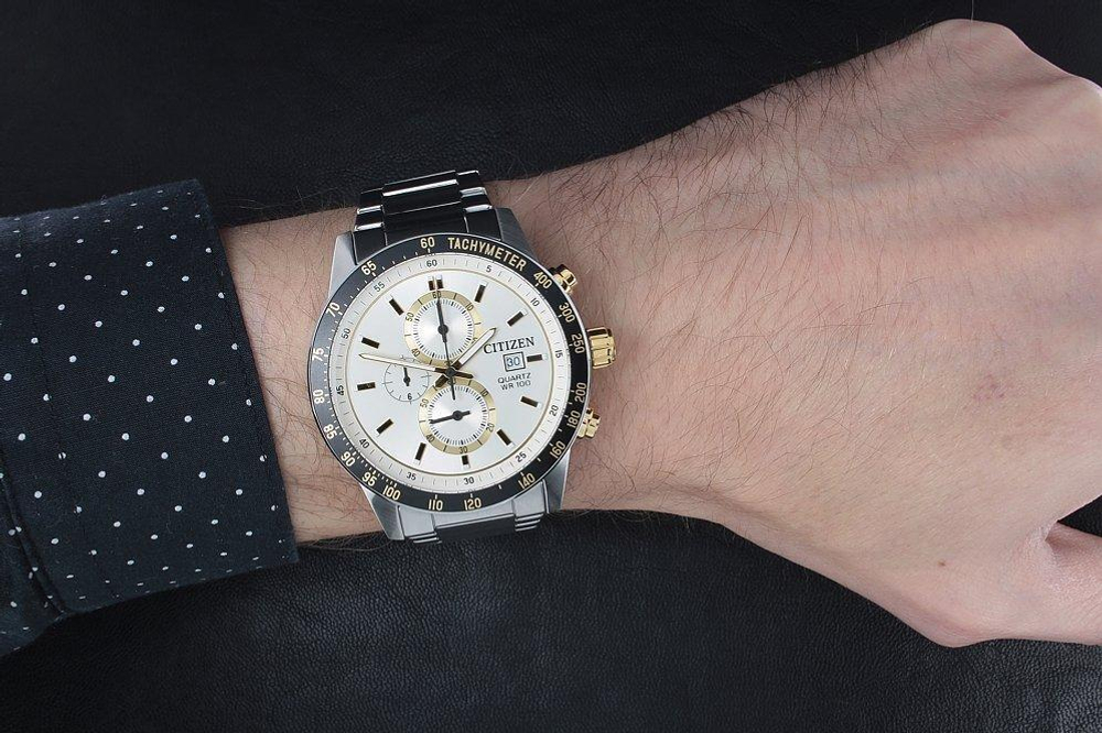 Мужские японские наручные часы Citizen AN3604-58A