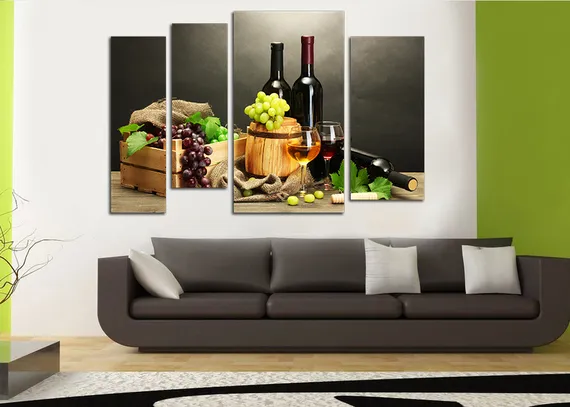 Модульная картина "Сухое"