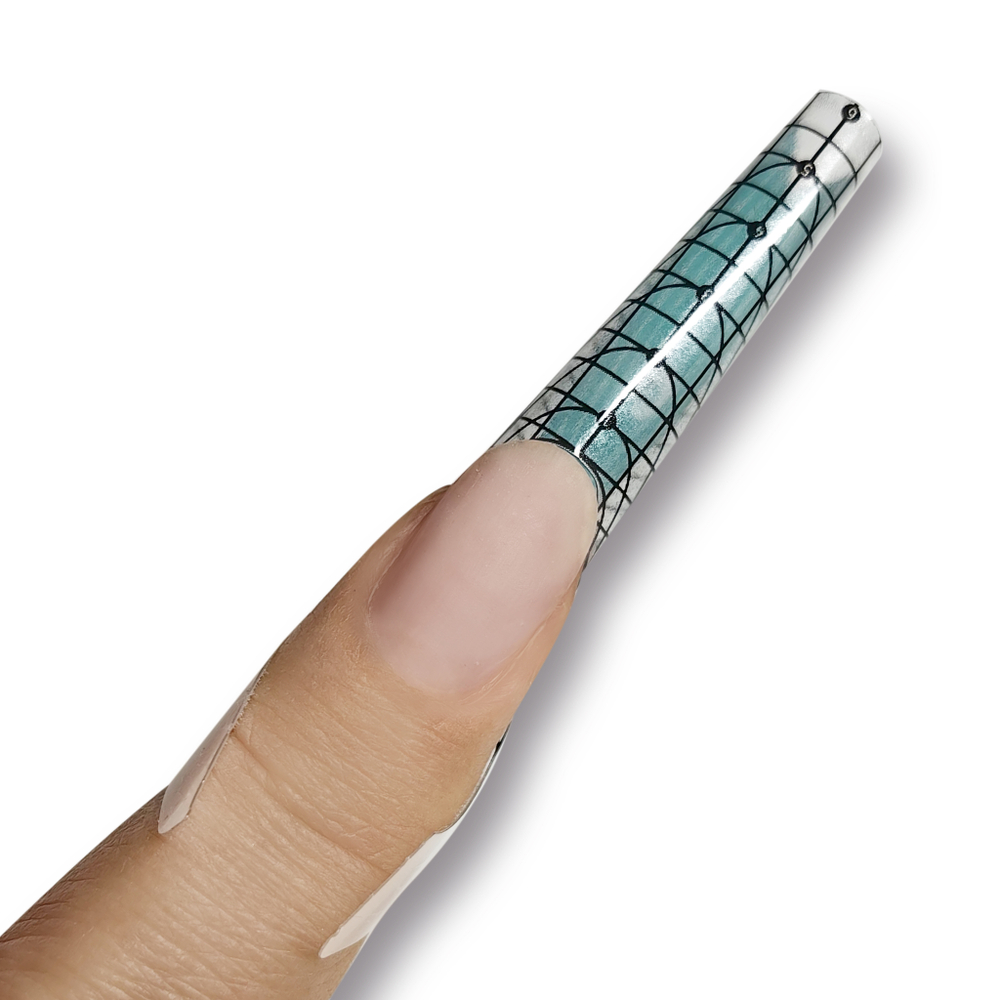 Planet Nails Формы для наращивания пластиковые, 200 шт