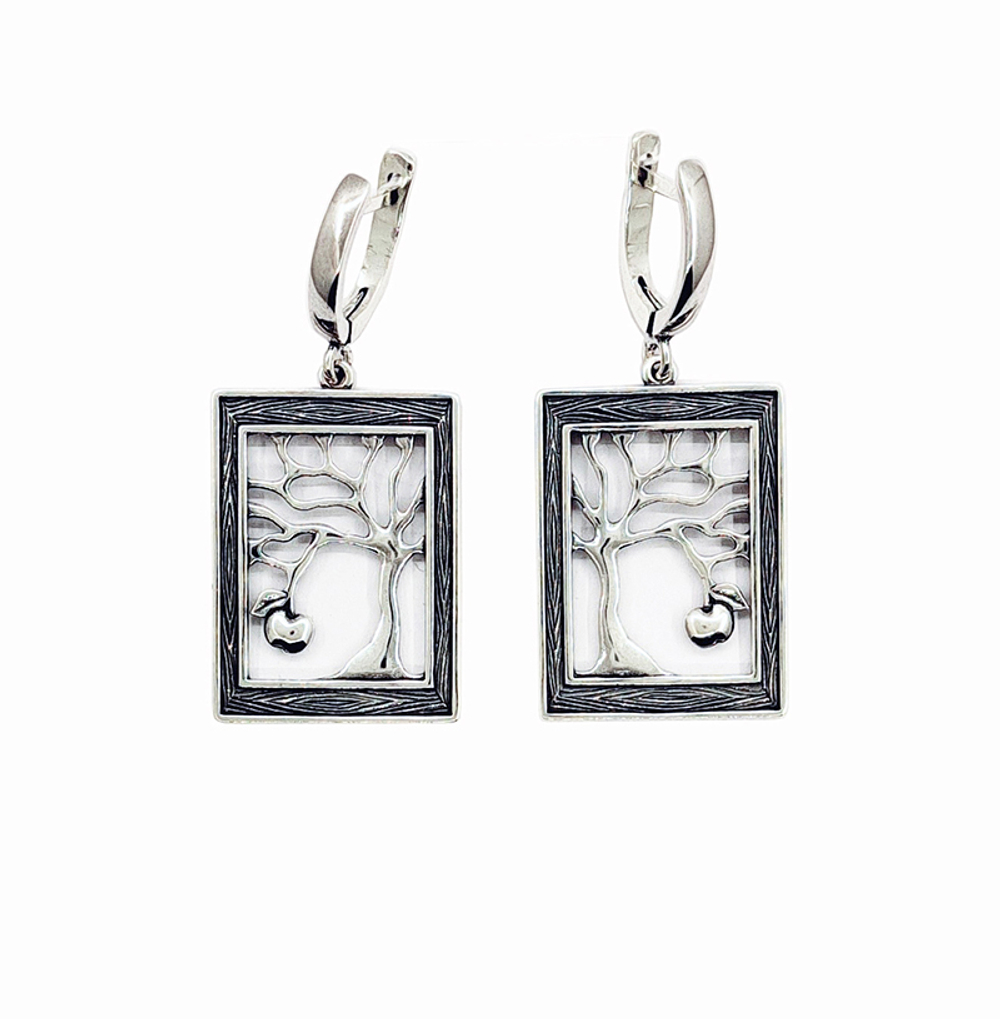 Серьги из серебра 925 пробы