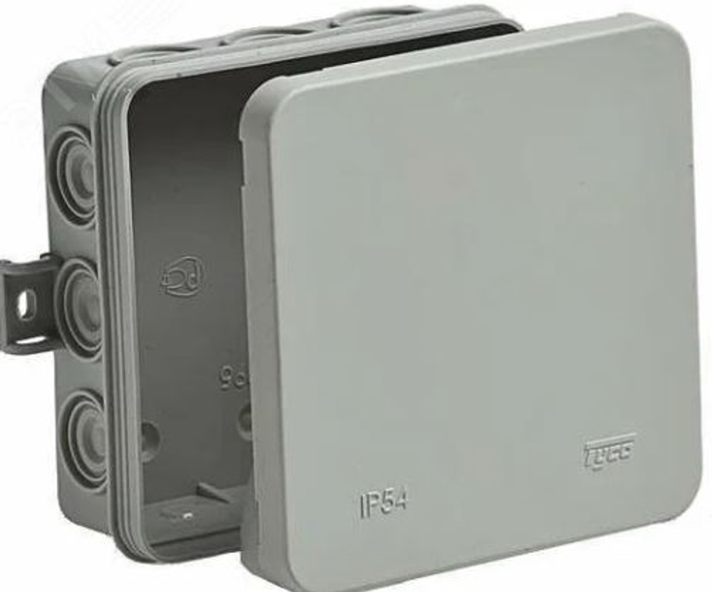 Коробка распредительная 100х100х35 IP54 1РУВИНИЛ для каб. кан.
