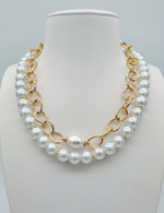 91001090 Колье SELENA PEARLS