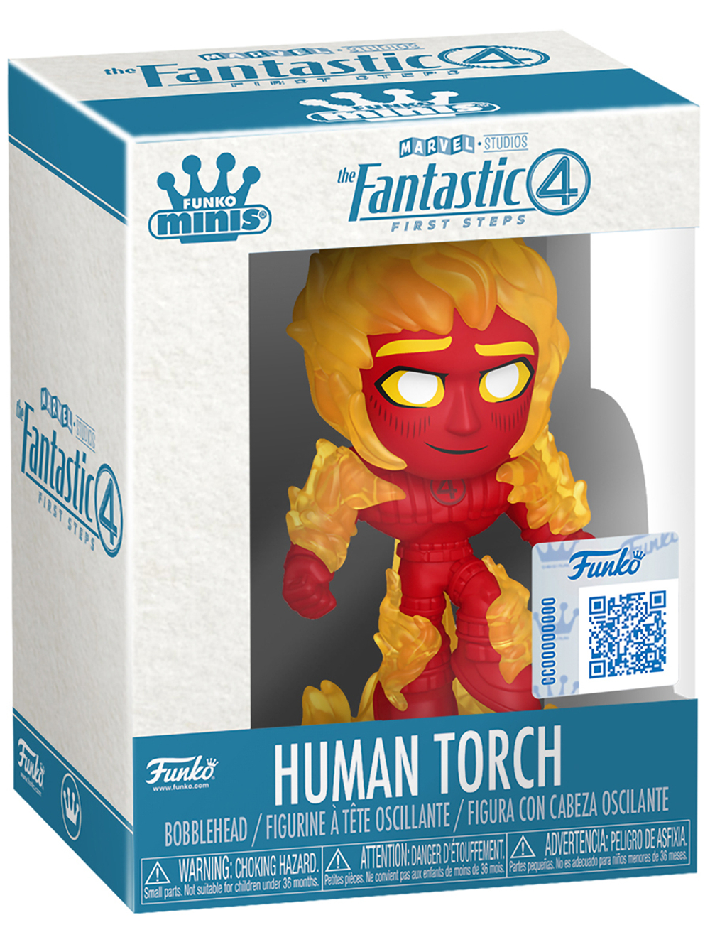 Фигурка Funko Minis Bobble Marvel Fantastic Four FF 1 штука в ассортименте (из 4) (Exc) 87218