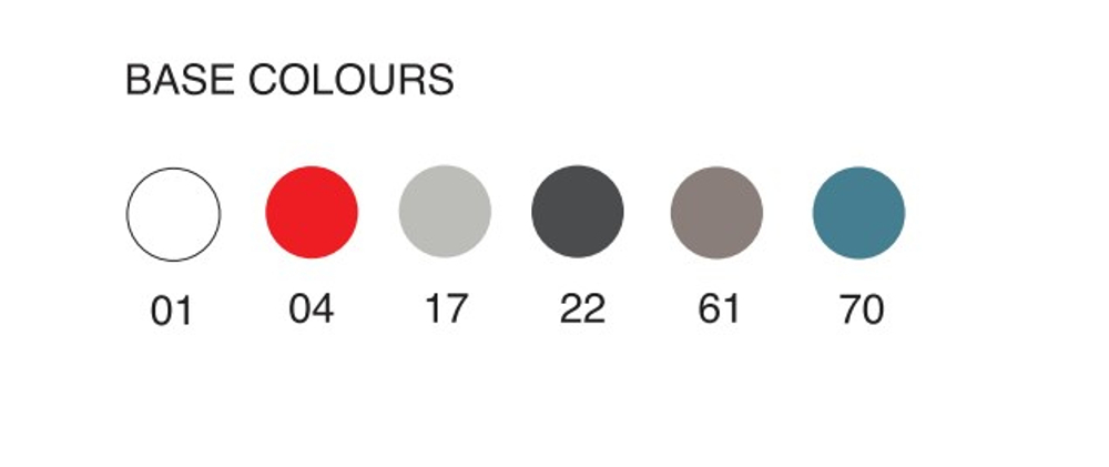 Стул полубарный пластиковый с обивкой Papatya Joy-S Bar Soft 65, тортора