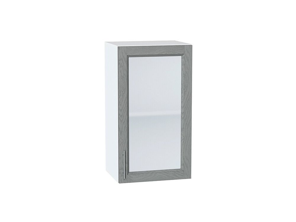 Шкаф верхний с 1-ой остекленной дверцей Сканди