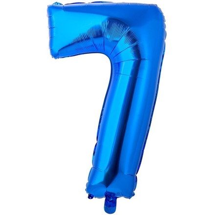 К ЦИФРА 7  26" Синий 60 см.