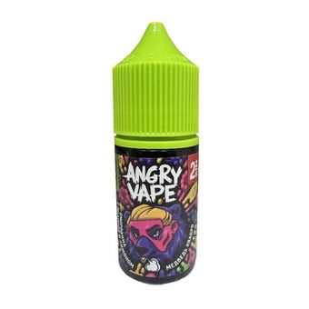 Жидкость Angry Vape Salt 2% ULTRA 30 ml - Медведь Квадро (смородина с малиной и лимоном)