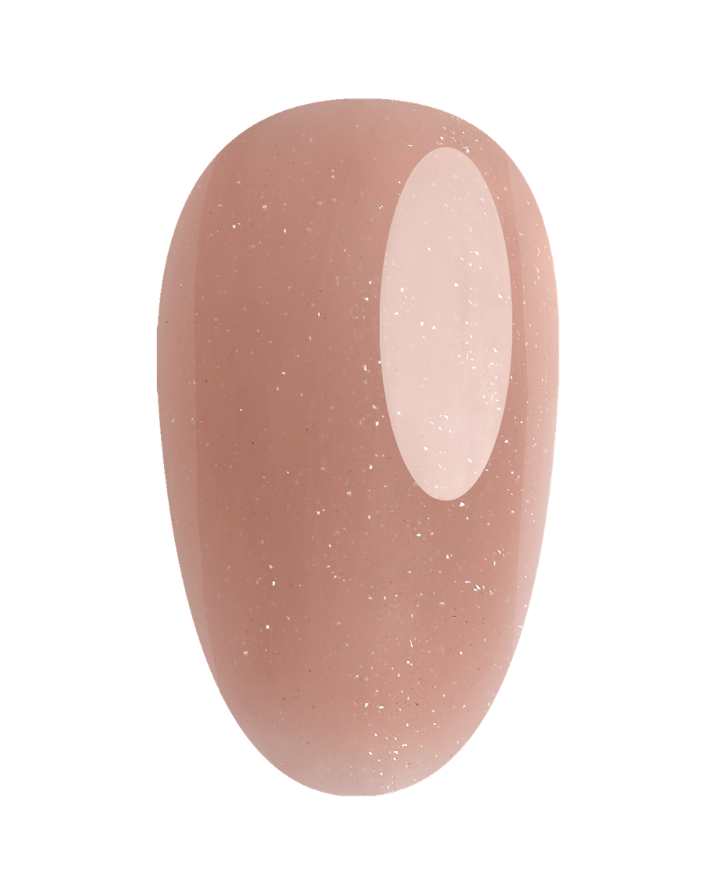 E.MiLac Base Gel Мерцающий бежевый №14, 9 мл