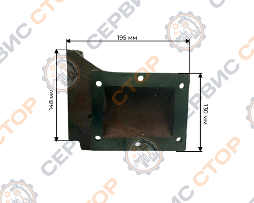 Кронштейн крепления стартера Тип-2 (L-120 мм, М12 d-82 мм, h-33 мм) S195 S1100 S1105