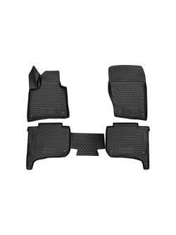 Коврики в салон для VW Touareg II 2010-2015, 2015-03 FORMAT.3D.51.31.210K