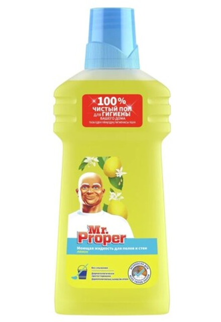Mr.Proper Средство для мытья полов и стен Лимон 500мл