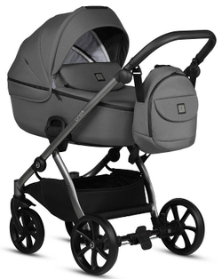 Детская коляска Tutis Uno 5 Plus Essential collection 3 в 1 с автокреслом Elo Lux EduSky Black 1402145 Canella