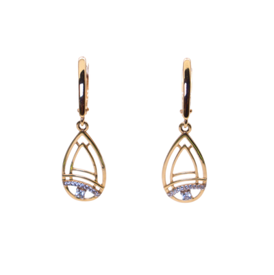 Серьги Капелька счастья