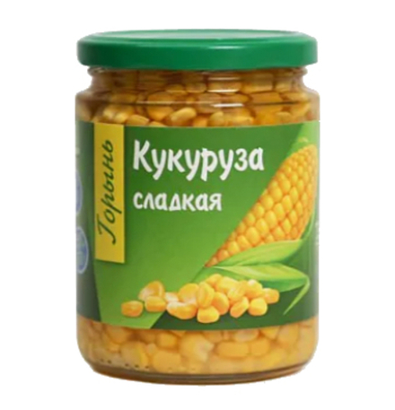 Кукуруза сахарная 450г. Горынь