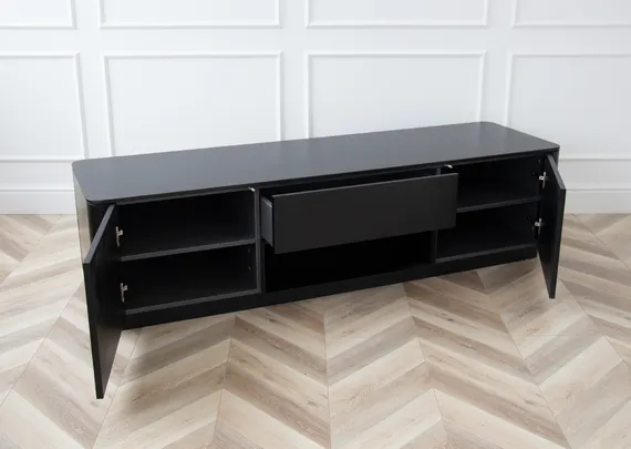 Тумба Tammi под ТВ ширина 180 см (черный)