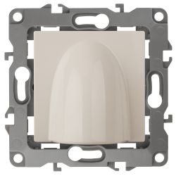 12-6003-02 ЭРА Вывод кабеля, Эра12, слоновая кость