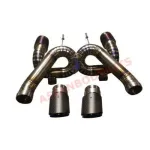 Х Пайп для McLaren 720 S Titanium Catback Exhaust system X PIPE