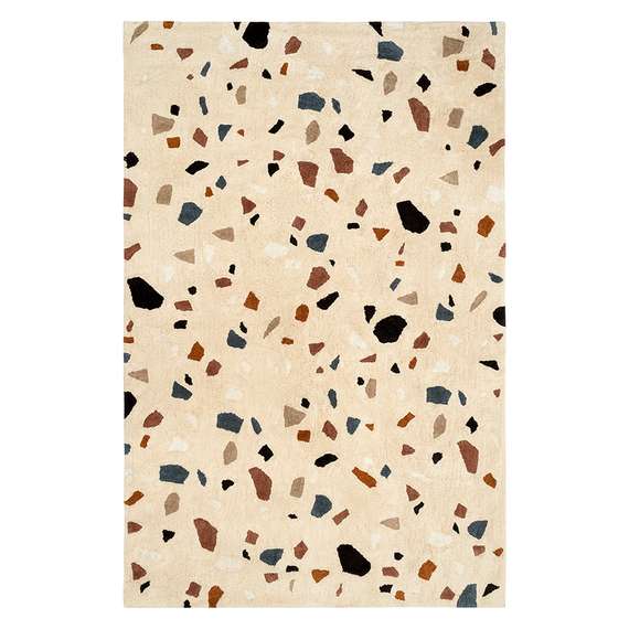 Ковер из хлопка terrazzo poetry из коллекции ethnic, 200х300 см