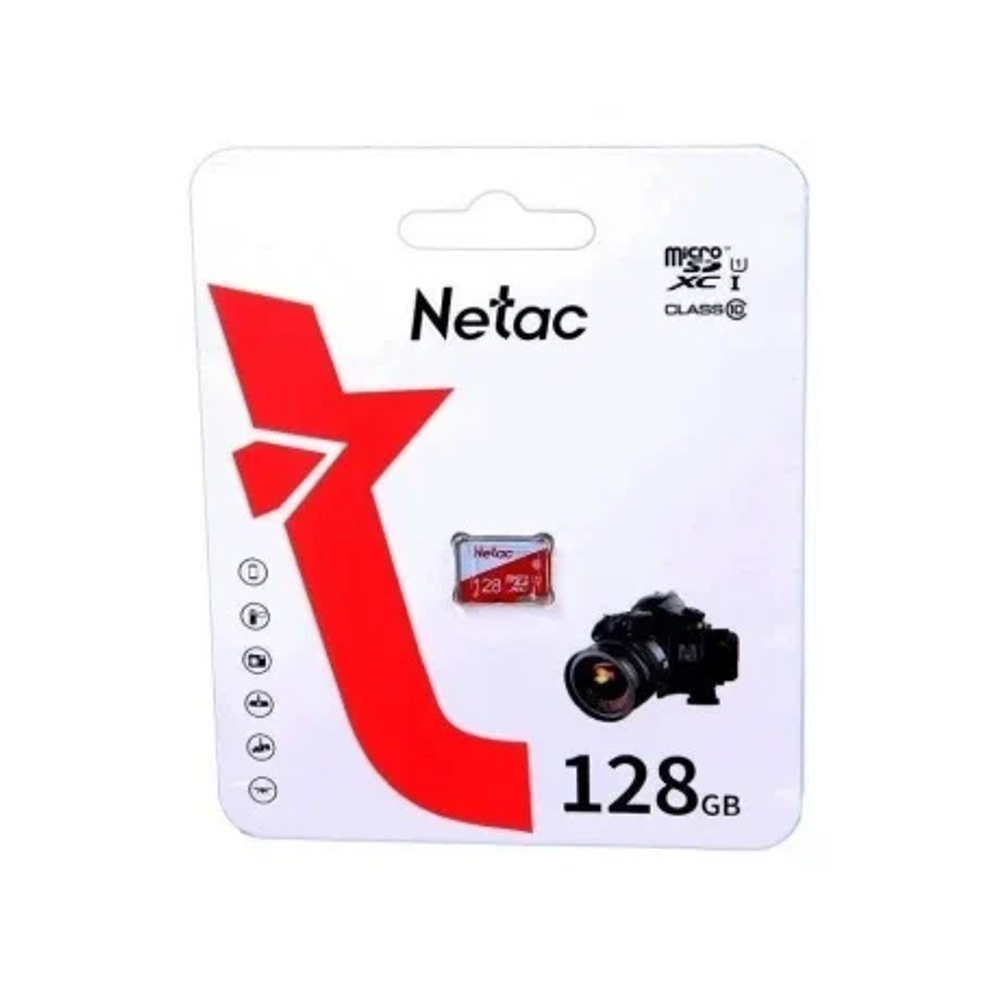 Карта памяти microSDHC 128GB Netac P500 ECO (NT02P500ECO-128G-S)