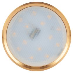 Светильник накладной ЭРА OL7 GX53 GD/CH под лампу GX53 золото/хром