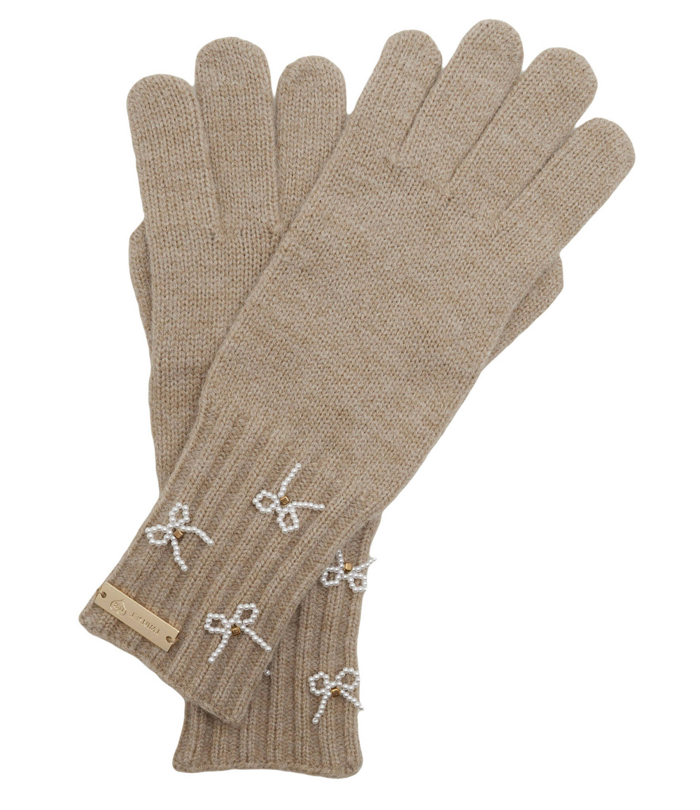 Перчатки Twinset U&B - бежевый(232LL5BEE)