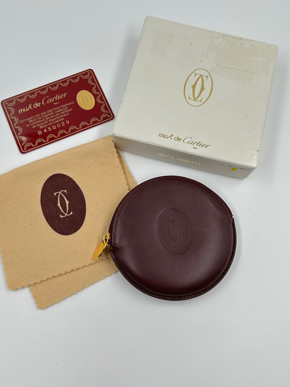 Кошелёк круглый Cartier