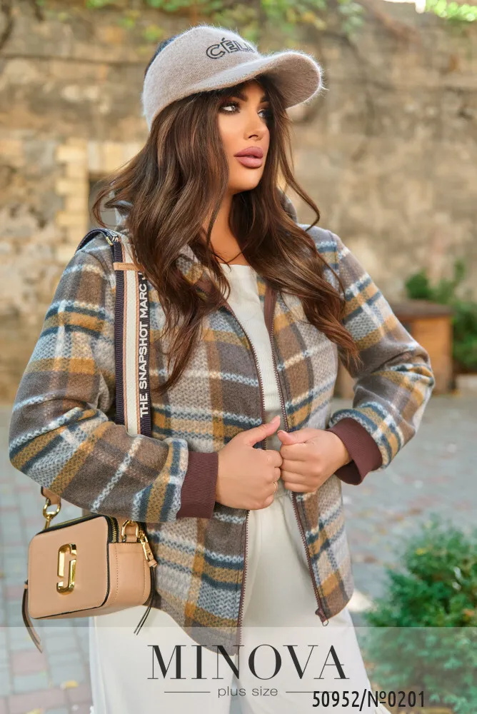 Кардиган 0201-коричневый Minova