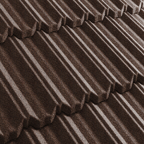 Черепица композитная Metrotile Metroclassic Кофе