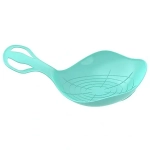 Санки-ледянки «Скороход» 65х42*10см бирюзовый, в/с