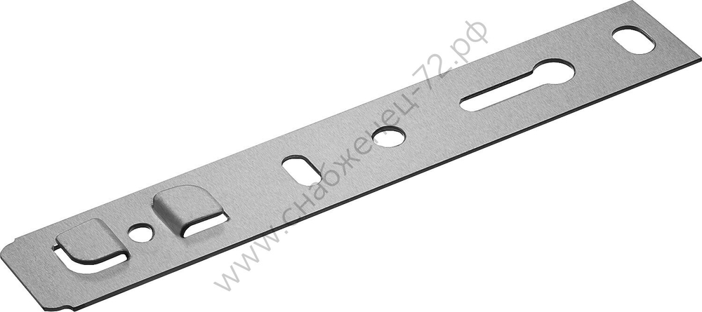 ЗУБР ПО KBE VEKA 58 мм, 150х25 х 1.2 мм, оконная пластина для профиля, цинк (31046-150-58_z01)