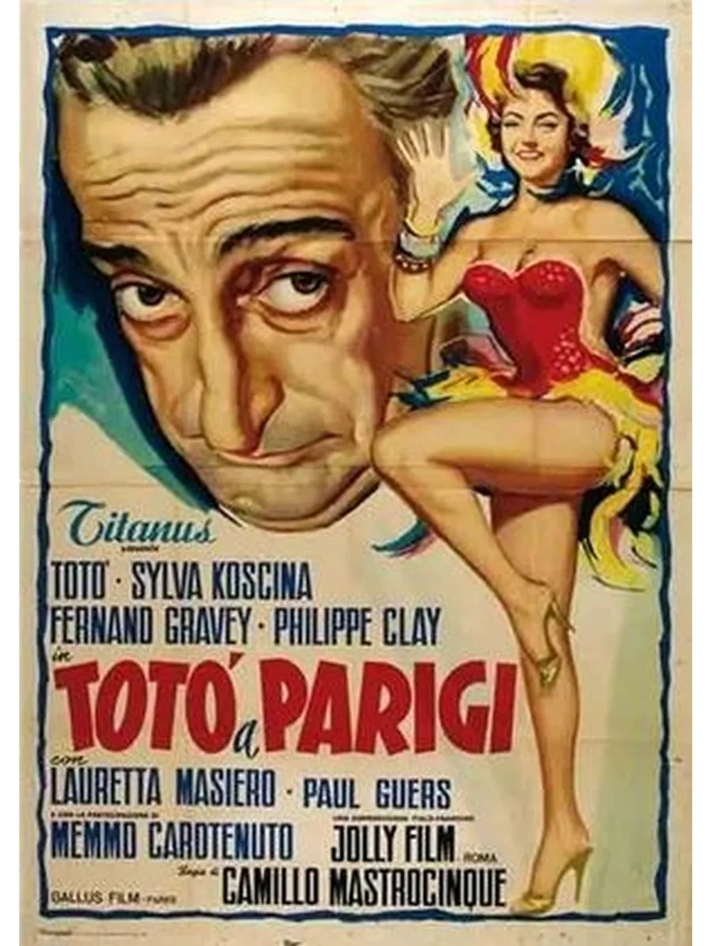 Тото в Париже (1958) (DVD-R)