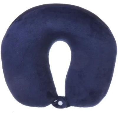 Подушка дорожная «TRIP - Plus», цвет тёмно-синий