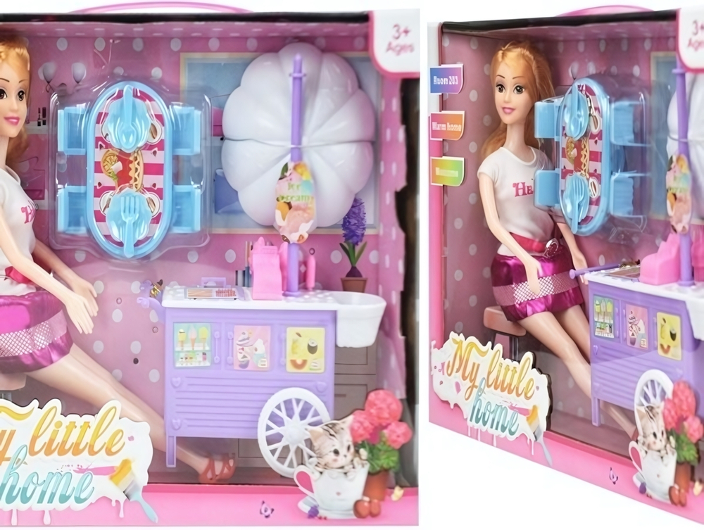 Кукла «Летнее кафе у Тесс», с аксессуарами, кор. 30*8*24 см