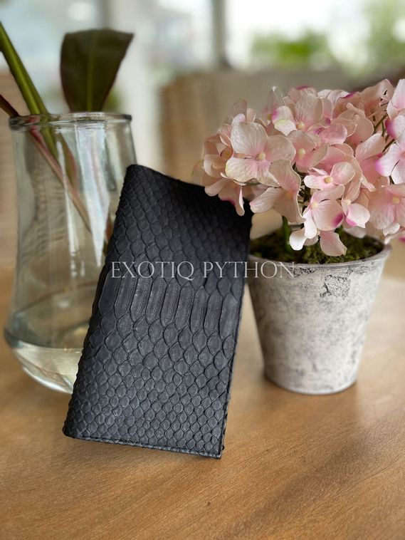 Кошелек-книжка из кожи питона WA-166