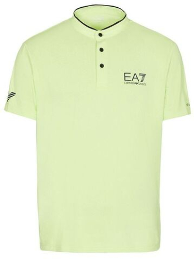 Мужское теннисное поло EA7 Man Jersey Jumper - sharp green